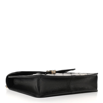 Chanel Aged Calfskin Charms Flap Bag Black 4 of 11