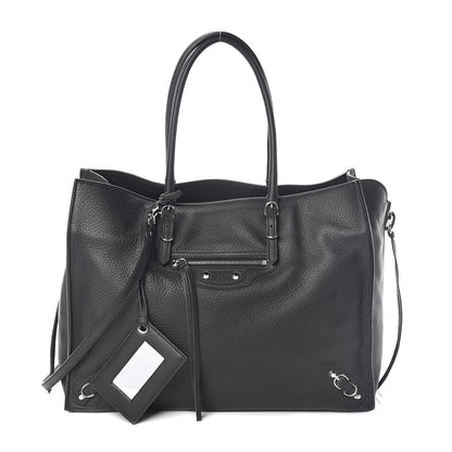 Balenciaga Veau Papier B4 Zip Around Tote Black 1 of 9