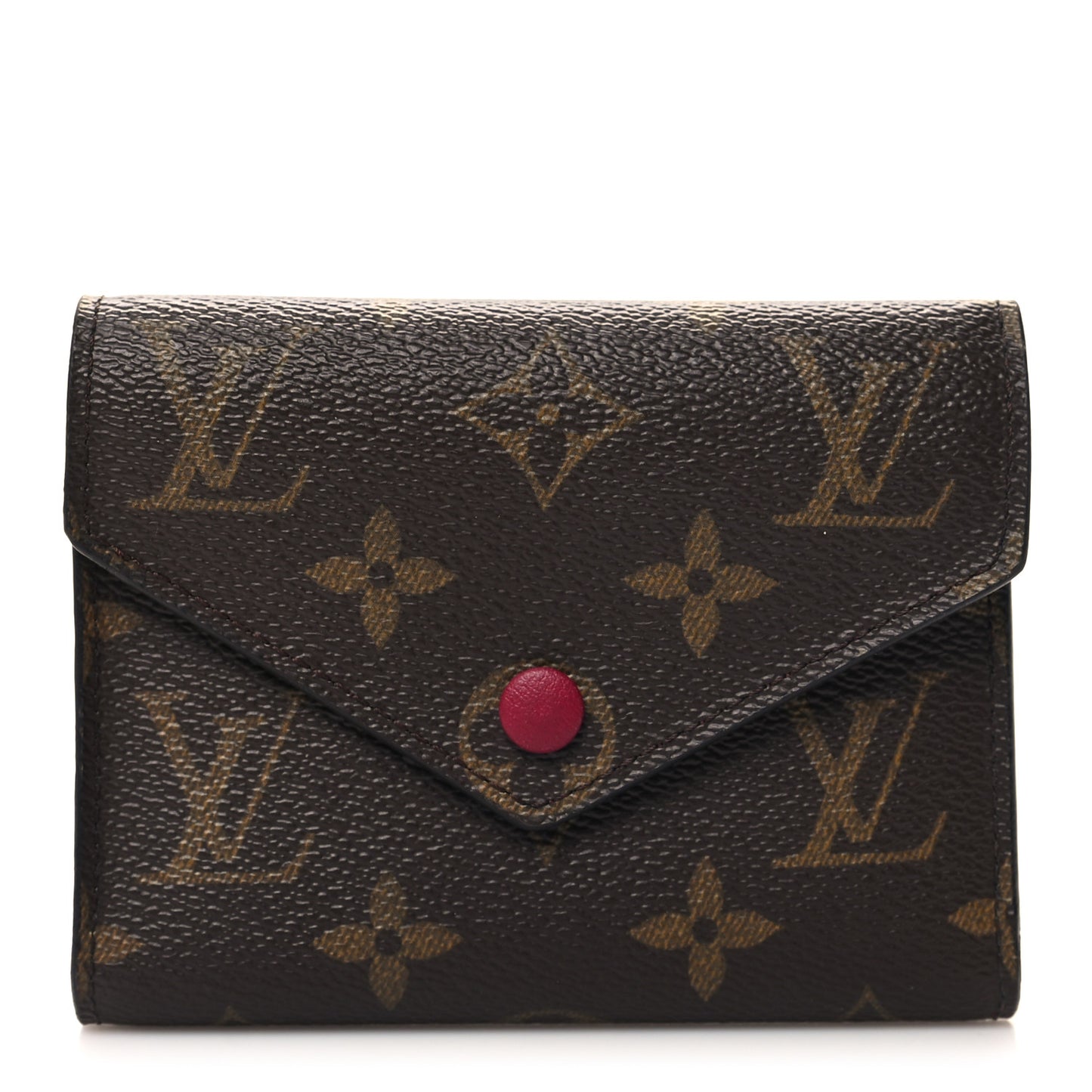LOUIS VUITTON Monogram Victorine Wallet Fuchsia