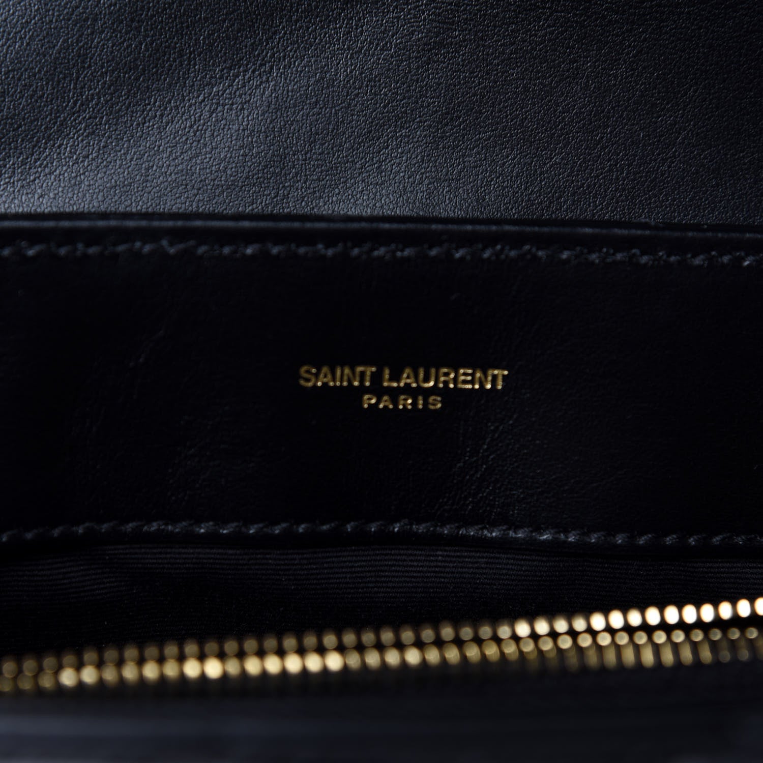 Saint Laurent Calfskin Y Quilted Monogram Medium Loulou Chain Satchel Black 10 of 12