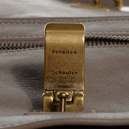 Proenza Schouler Lambskin PS1 Medium Satchel Smoke 6 of 14