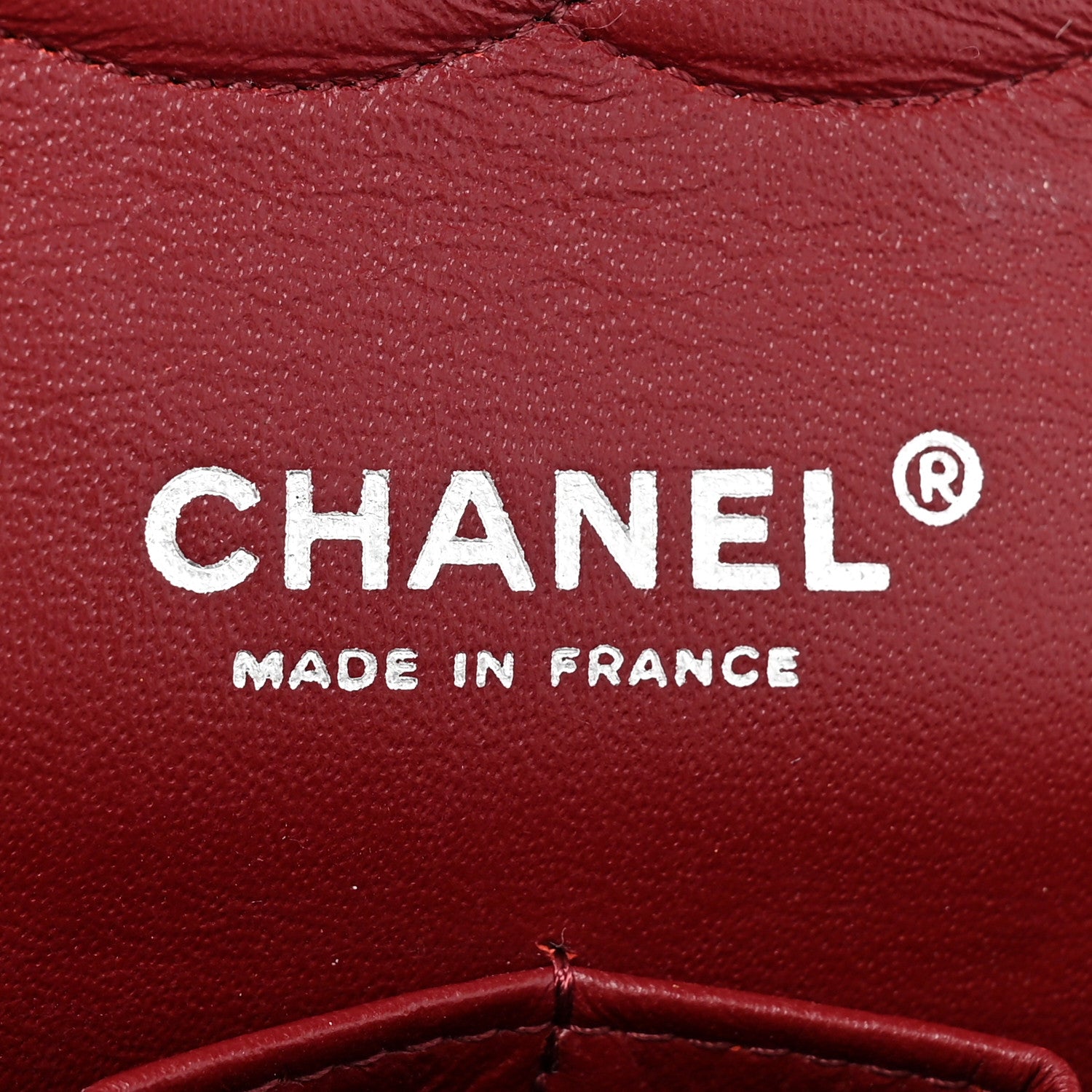 Chanel Washed Caviar Quilted 2.55 Reissue 225 Bijoux Chain Flap Red 7 of 19