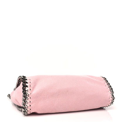 Stella McCartney Shaggy Deer Mini Falabella Fold Over Tote Pink 4 of 9