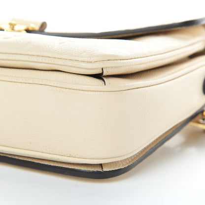 Louis Vuitton Empreinte Pochette Metis Creme 10 of 15
