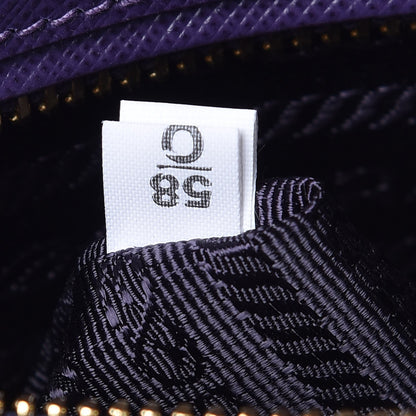 Prada Saffiano Lux Medium Promenade Tote Uva 8 of 8