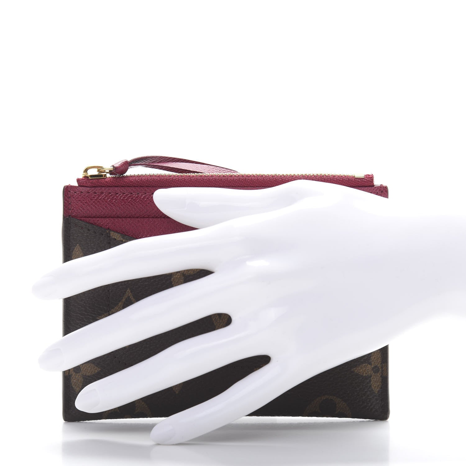 Louis Vuitton Monogram Zipped Card Holder Fuchsia 2 of 7