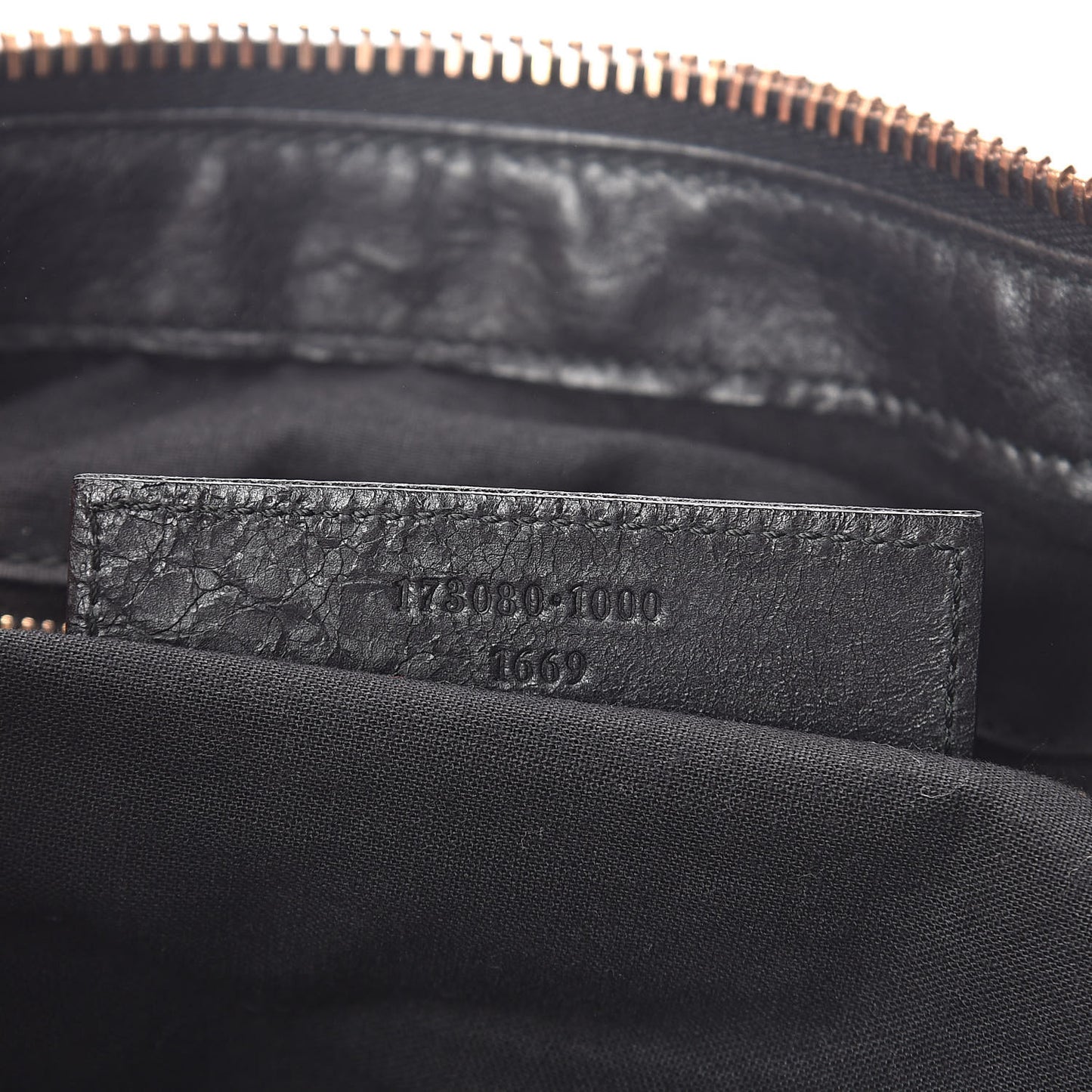 Agneau Giant 21 Rose Gold Hardware Work Black