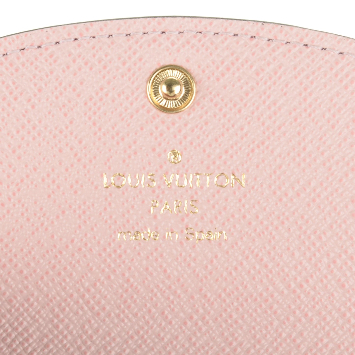 Monogram Rosalie Coin Purse Rose Ballerine