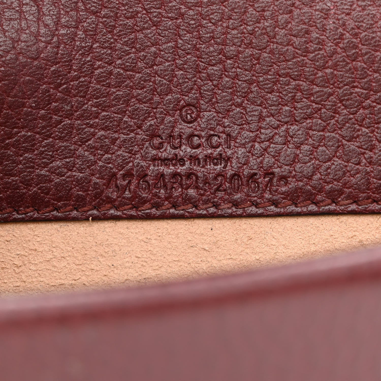 Gucci Dollar Calfskin Crystal Super Mini Dionysus Shoulder Bag Vintage Bordeaux Black Diamond 6 of 9