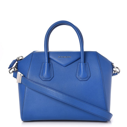 Givenchy Sugar Goatskin Small Antigona Indigo Blue 1 of 7