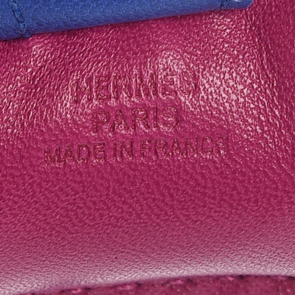 Hermes Milo Lambskin Grigri Rodeo Horse Bag Charm PM Rose Pourpre Bleu Electrique Malachite 4 of 5