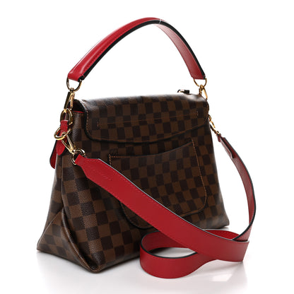 Louis Vuitton Damier Ebene Beaubourg MM Scarlet 3 of 10