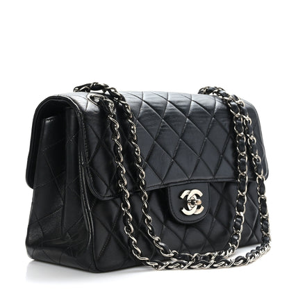 Chanel Lambskin Quilted Medium Double Sided Flap Black 3 of 9