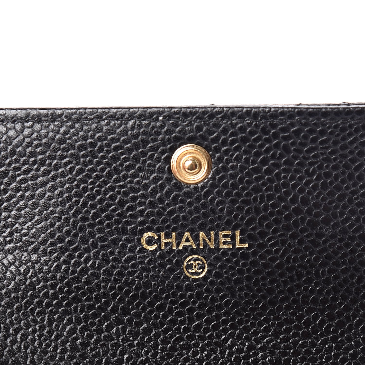Chanel Caviar Quilted Flap Card Holder Black 6 of 9