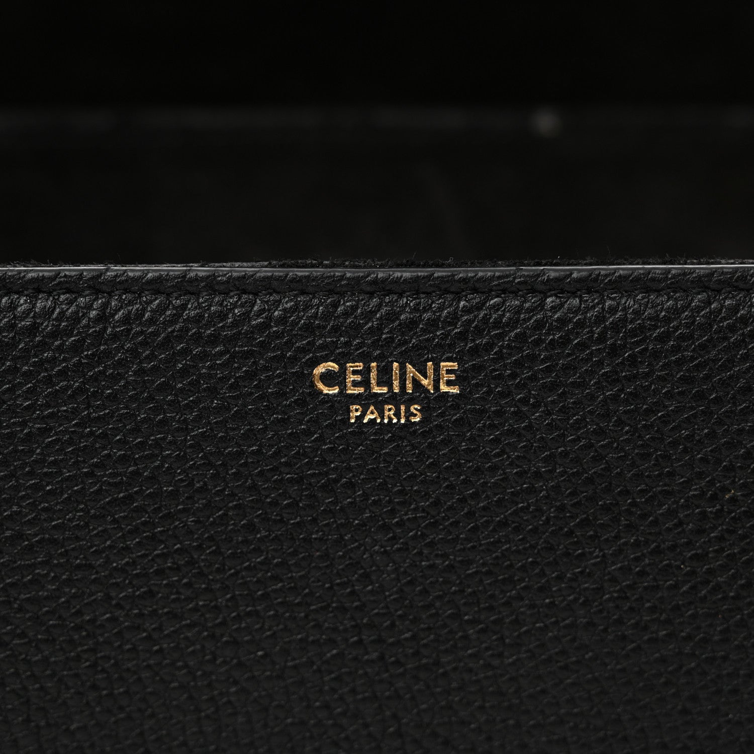 Celine Grained Calfskin Teen Soft 16 Shoulder Bag Black 6 of 13