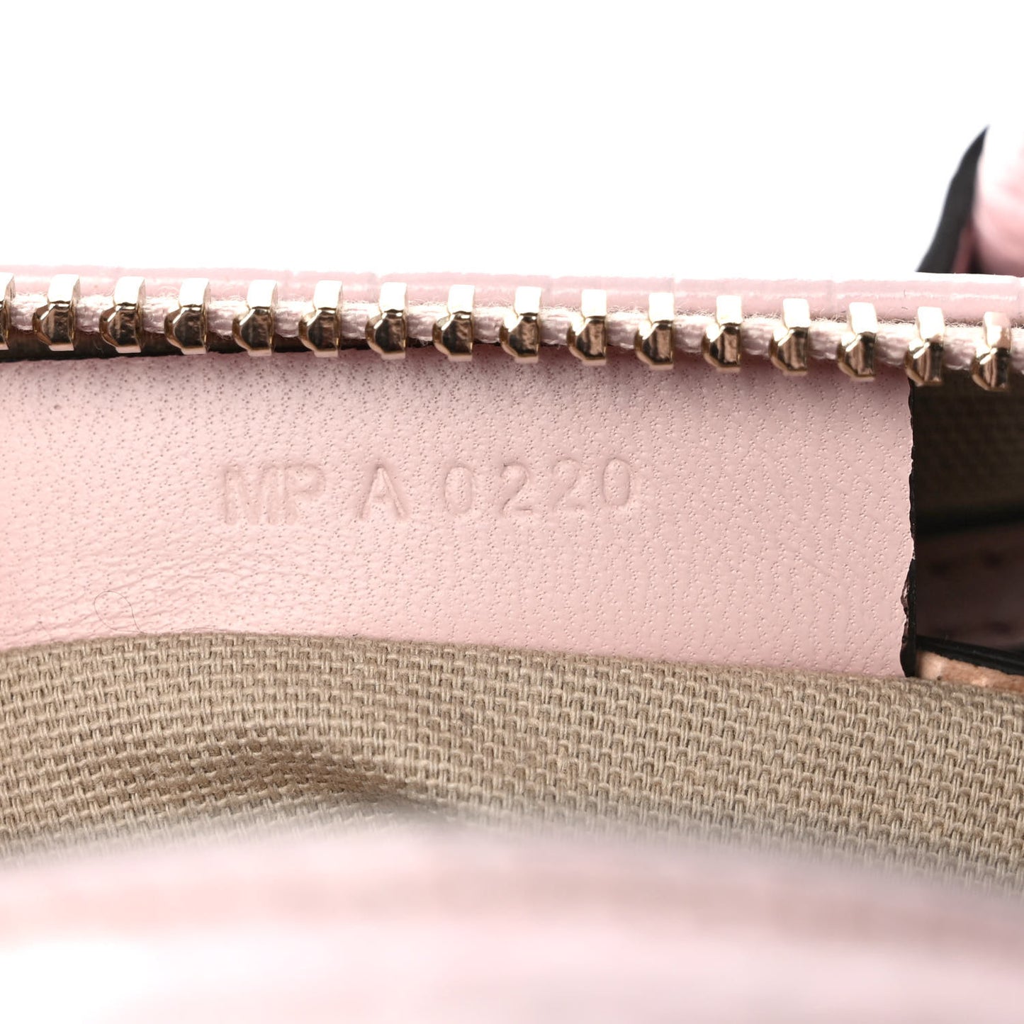 Calfskin Crocodile Embossed Mini Antigona Pink