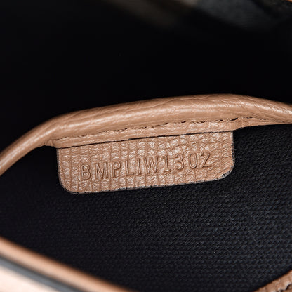 Burberry Derby Calfskin House Check Small Camberley Dark Sand 7 of 12
