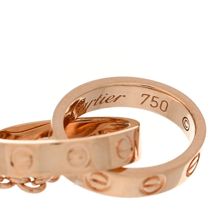 Cartier 18K Pink Gold Interlocking LOVE Bracelet 3 of 3