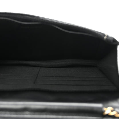 Chanel Caviar Quilted Boy Wallet On Chain WOC Black 5 of 11