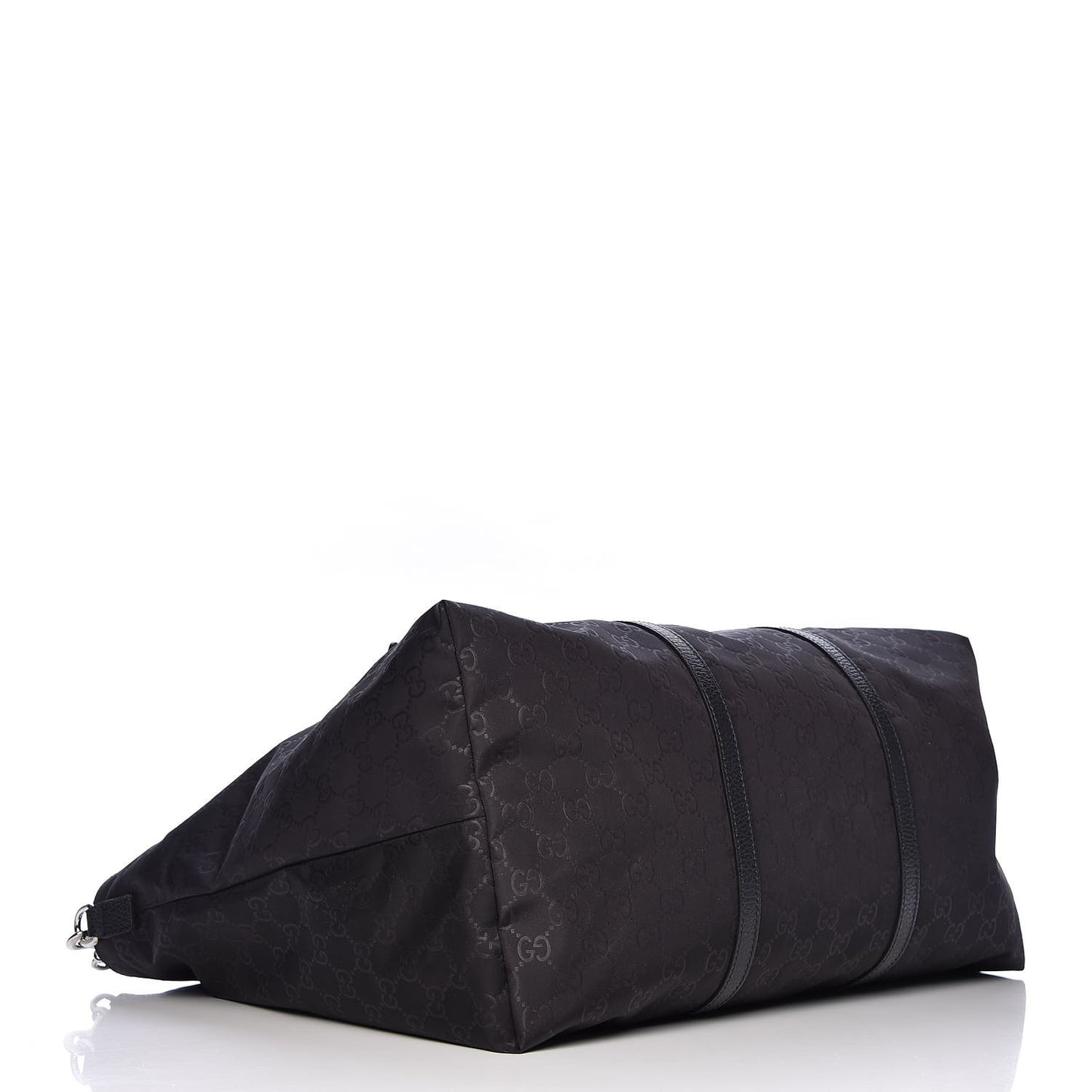 Nylon Monogram Light Duffle Bag Black