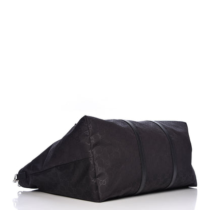 Gucci Nylon Monogram Light Duffle Bag Black 4 of 11