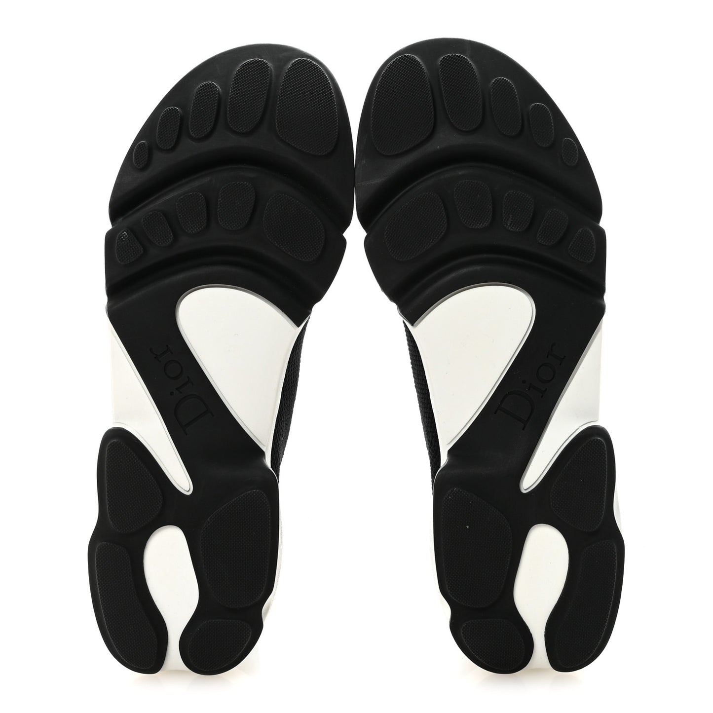 Technical Knit F. Two Point Zero High Top Sneakers 38.5 Black