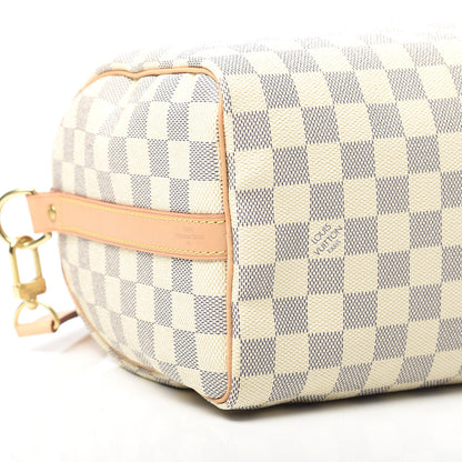 Louis Vuitton Damier Azur Speedy Bandouliere 25 10 of 14