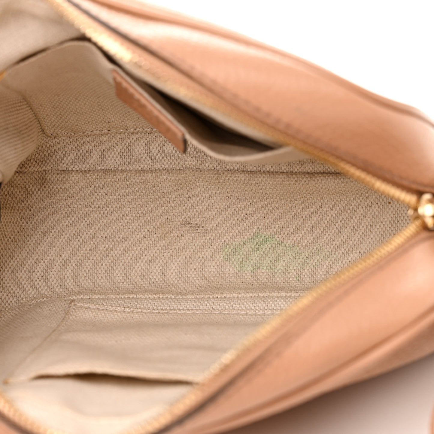 Pebbled Calfskin Small Soho Disco Bag Camelia