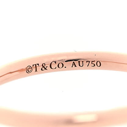 Tiffany 18K Rose Gold T Wire Ring 50 5.5 4 of 4