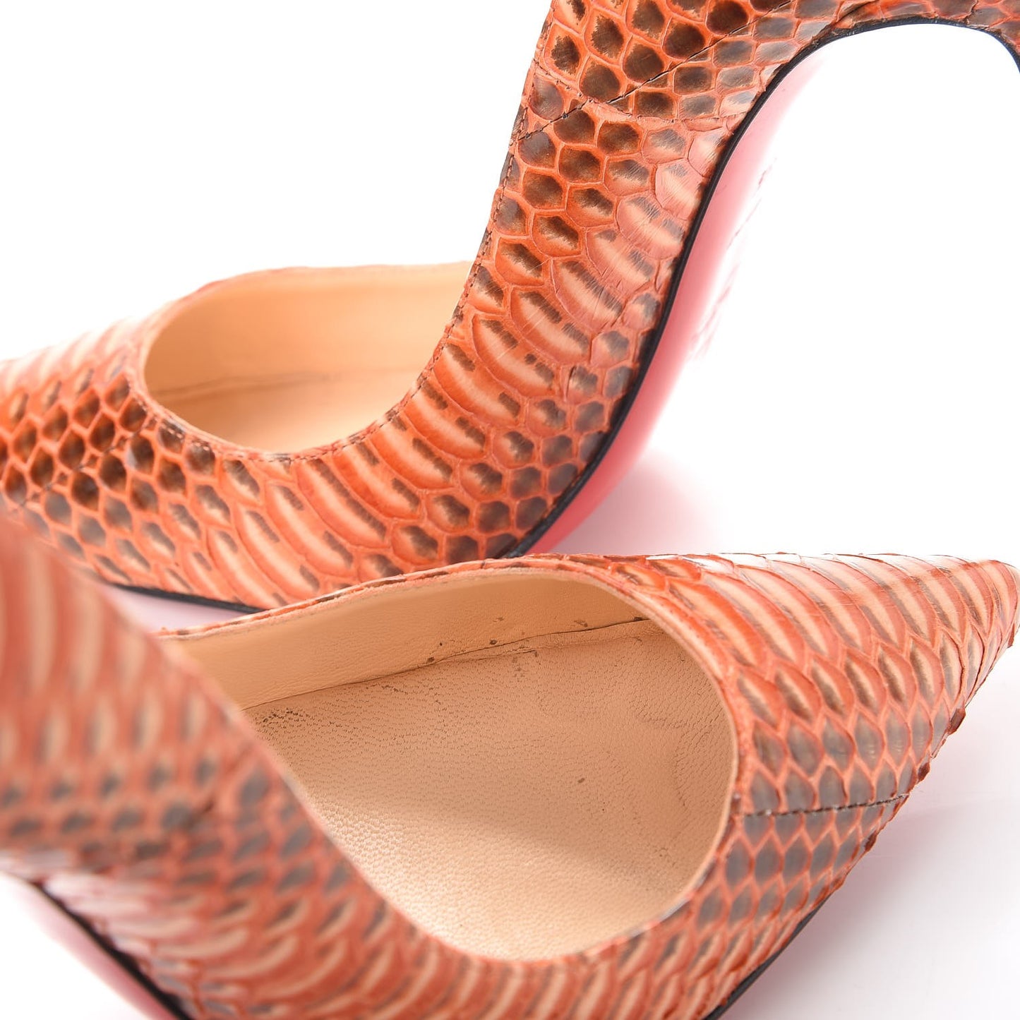 Python So Kate 120 Pumps 39.5 Orange