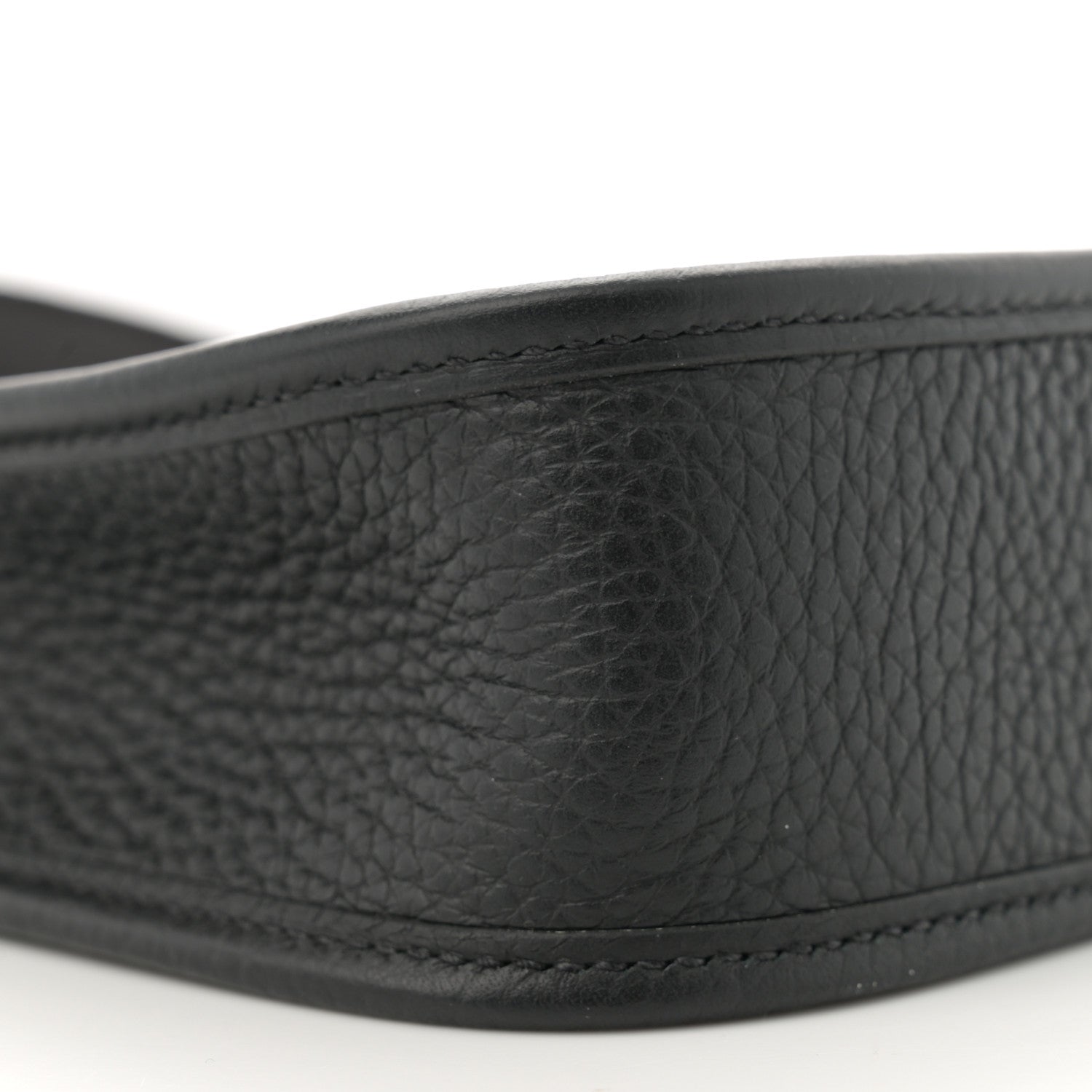 Hermes Taurillon Clemence Evelyne TPM Black Gris Meyer 9 of 11