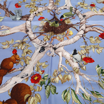 Hermes Silk Au Coeur Des Bois Scarf 90 3 of 6
