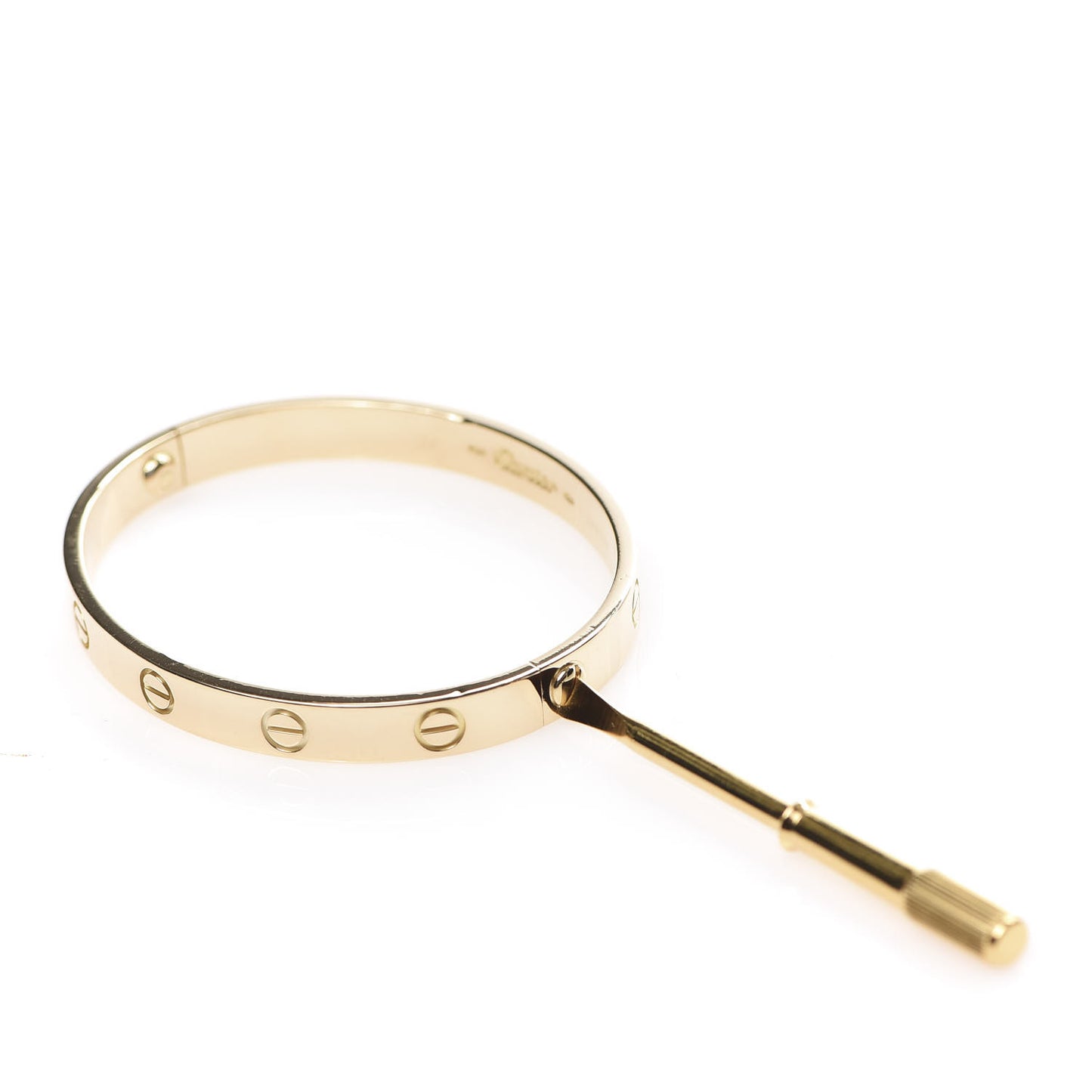 18K Yellow Gold LOVE Bracelet 16