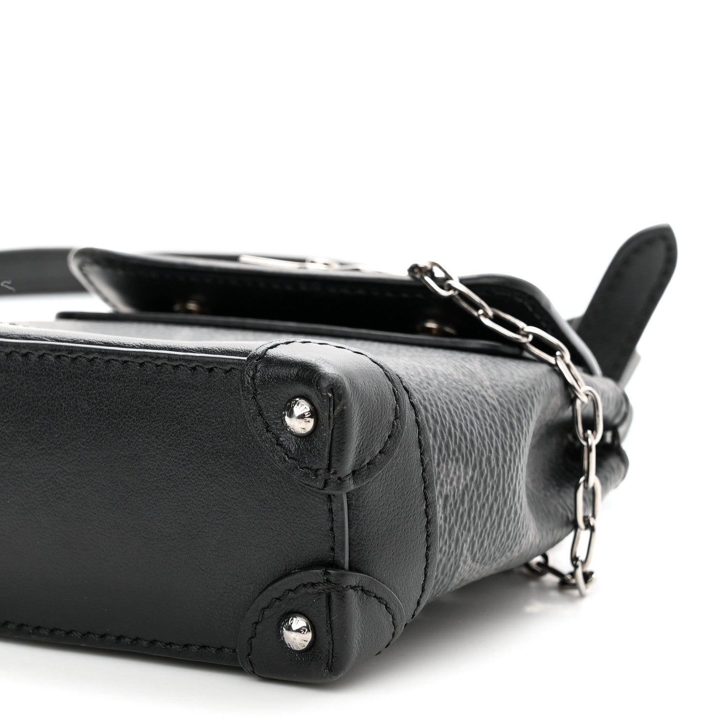 Louis Vuitton Monogram Eclipse Mini Steamer Pouch 9 of 9