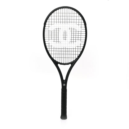 Chanel Tennis Racquet and Nylon Quilted Cover Black 1 of 6