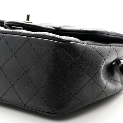 Chanel Lambskin Quilted Mini Square Flap Black 10 of 13