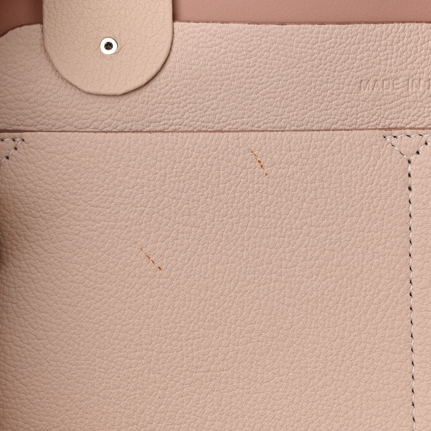 Christian Dior Supple Grained Calfskin Medium Open Bar Tote Rose Poudre 11 of 13