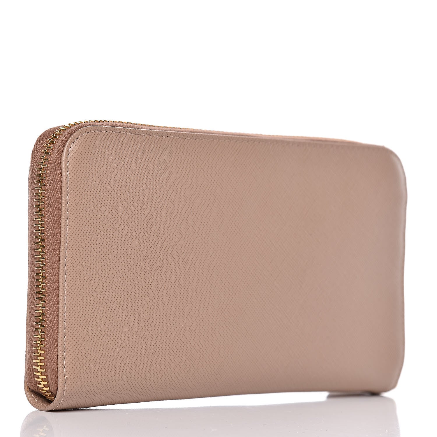 Prada Saffiano Fiocco Bow Zip Around Wallet Cammeo 3 of 10