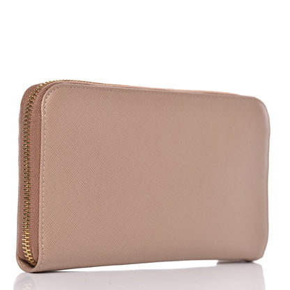 Prada Saffiano Fiocco Bow Zip Around Wallet Cammeo 3 of 10
