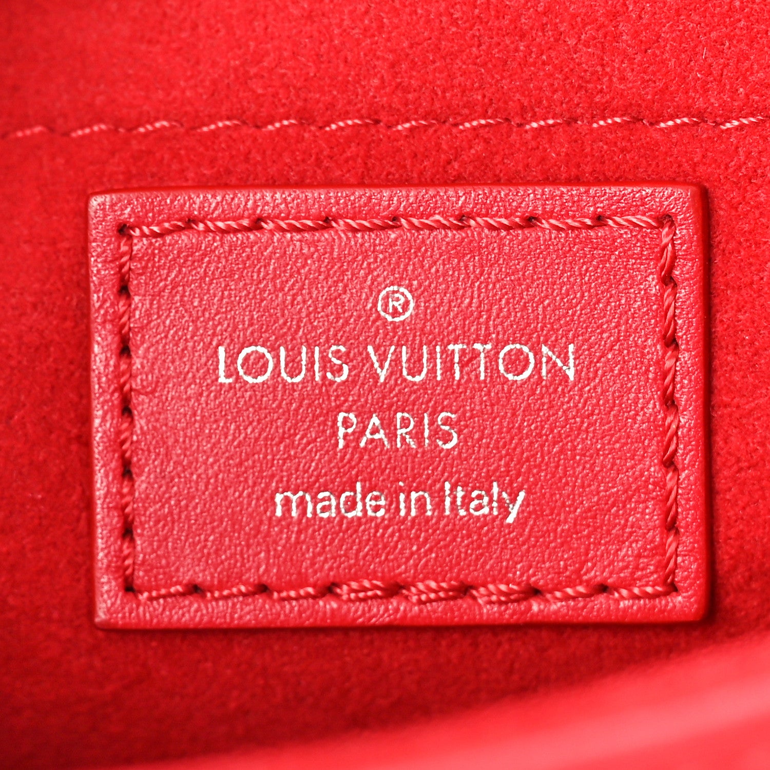 Louis Vuitton Calfskin New Wave Chain MM Ecarlate 6 of 9
