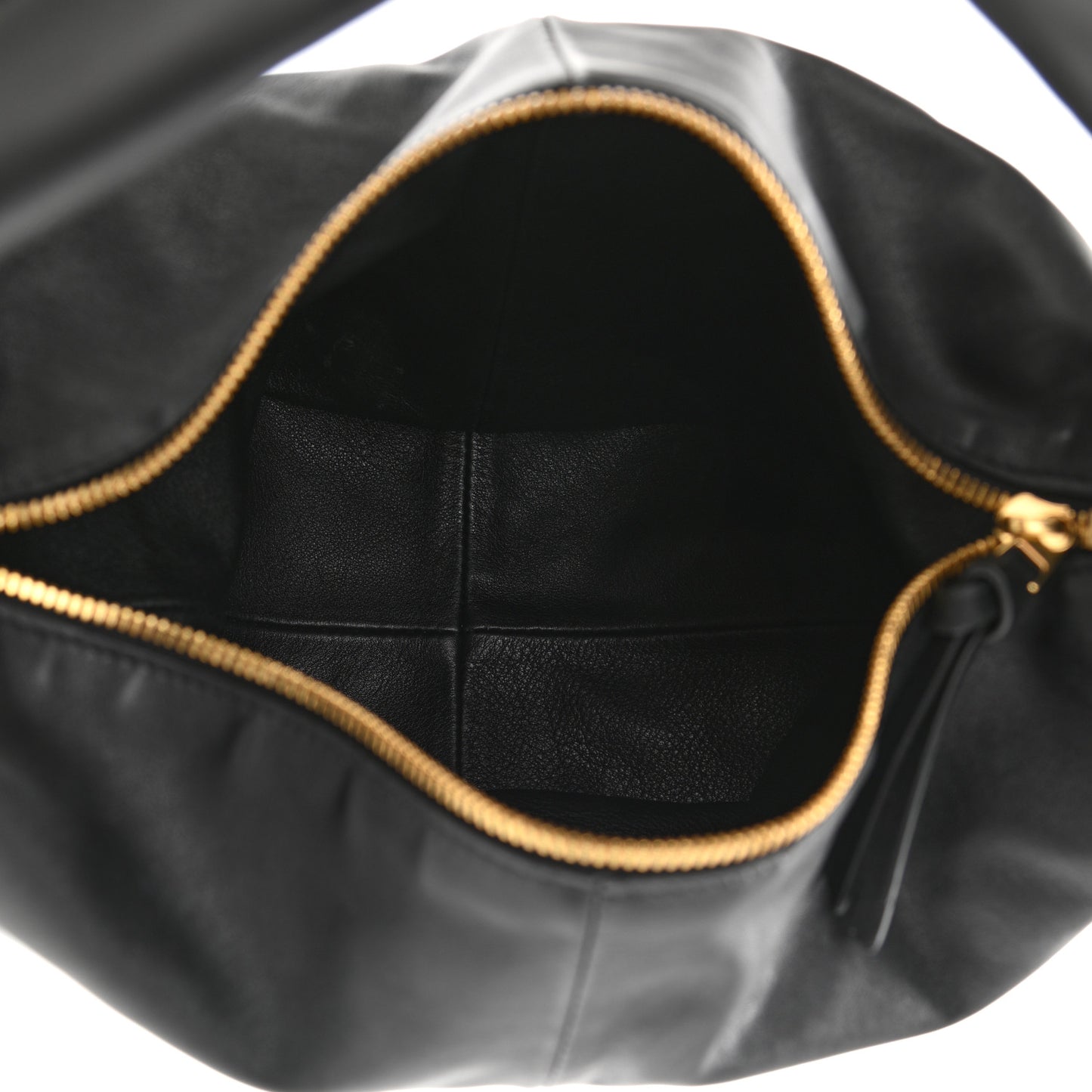 Calfskin Teen Double Knot Hobo Black