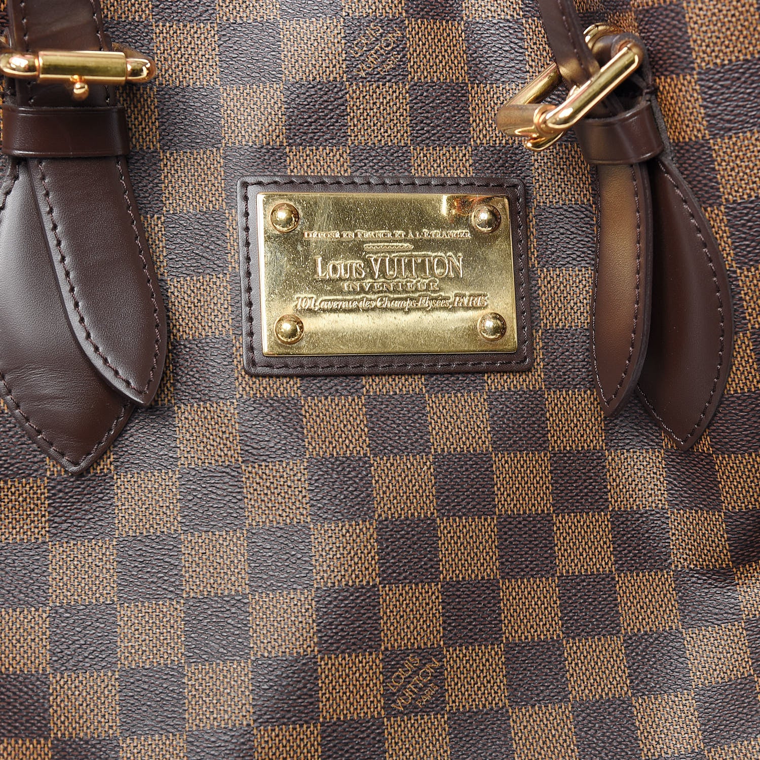 Louis Vuitton Damier Ebene Hampstead MM 8 of 8