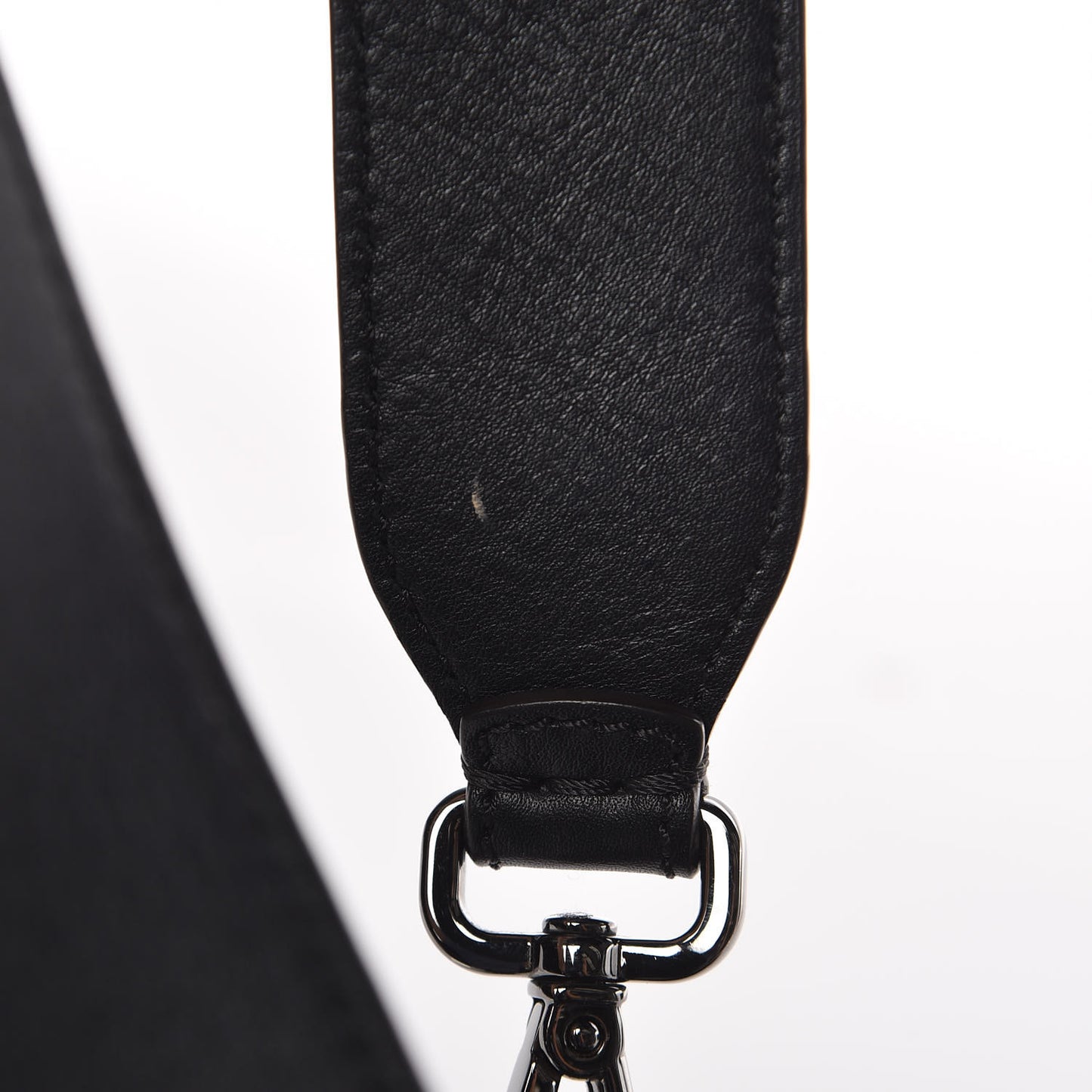 Vitello Dolce Lace Up Baguette Black
