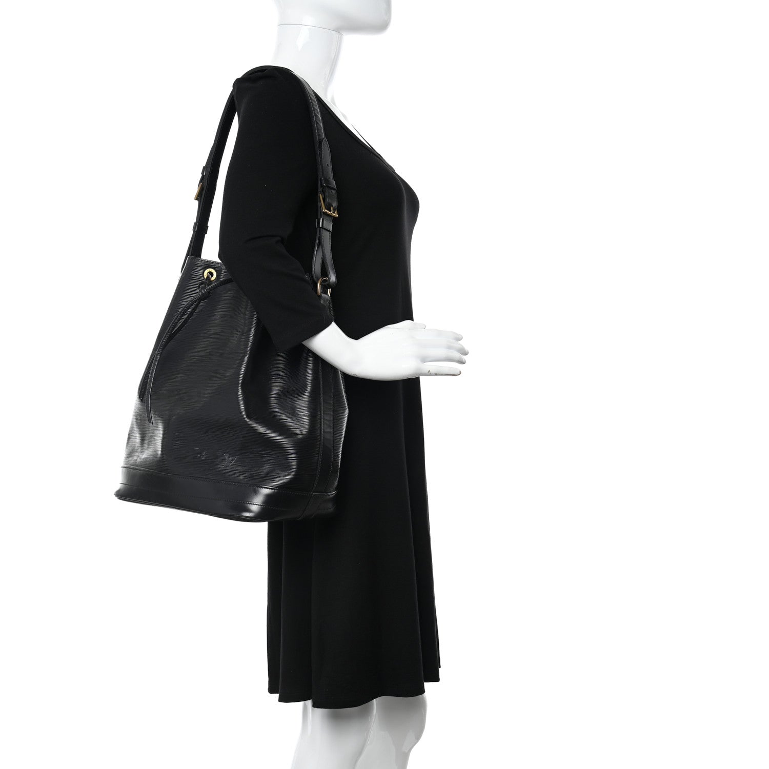 Louis Vuitton Epi Noe Black 2 of 16
