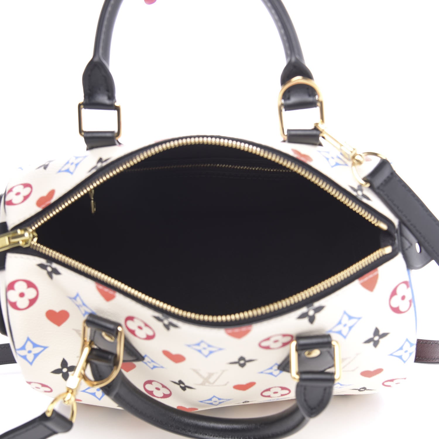 Louis Vuitton Game On Speedy Bandouliere 25 White 5 of 10