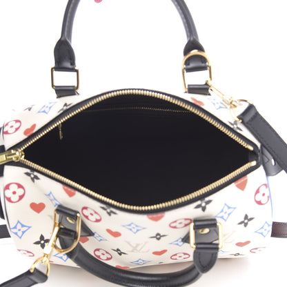 Louis Vuitton Game On Speedy Bandouliere 25 White 5 of 10