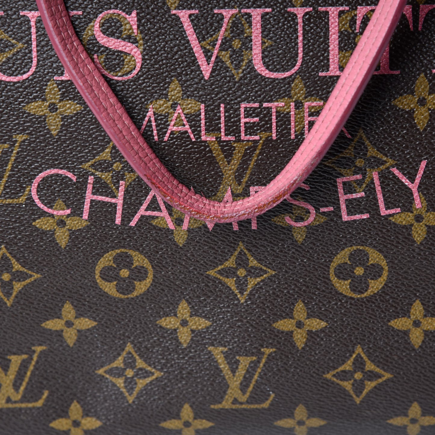 Monogram Articles de Voyage Ikat Neverfull GM Rose Velours