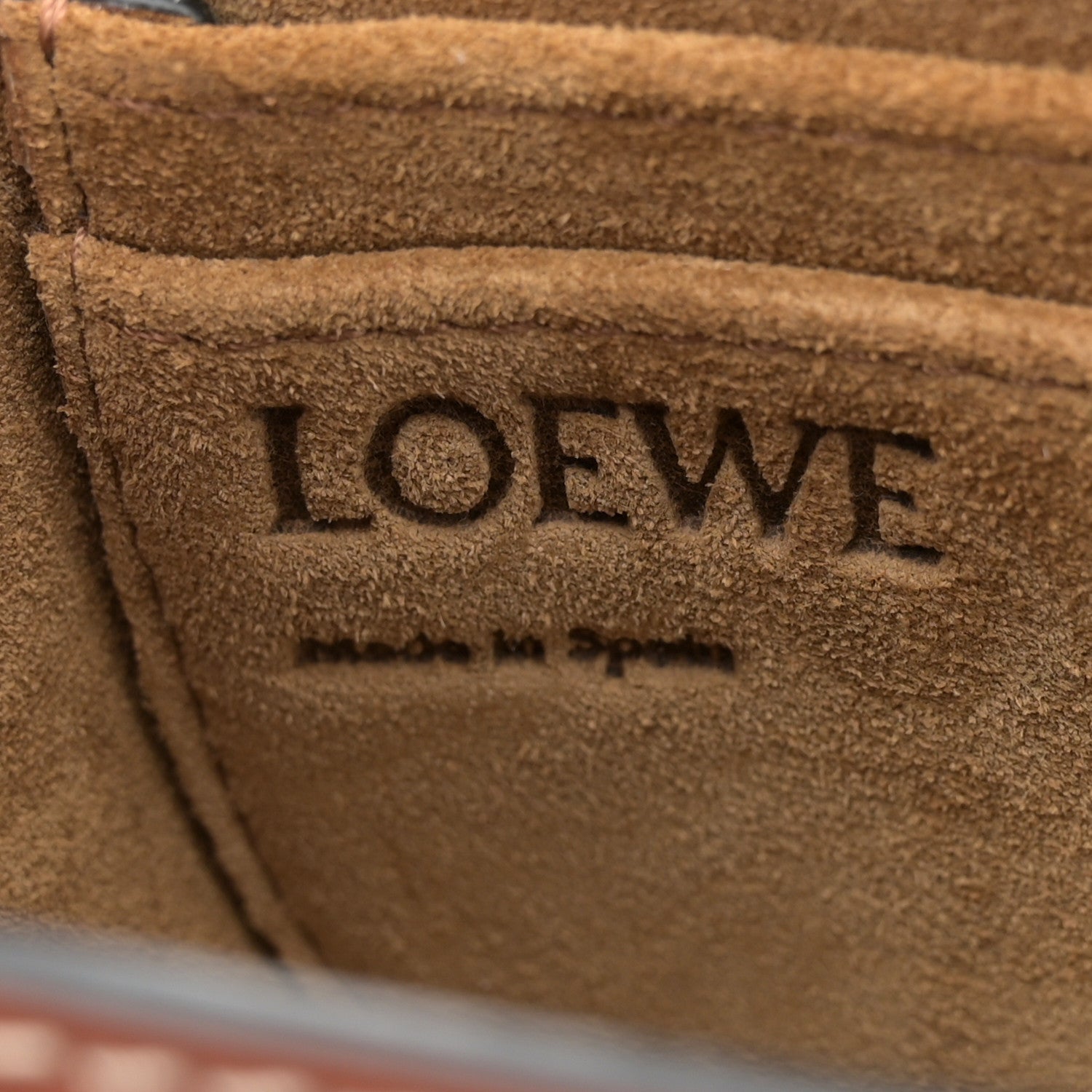 Loewe Calfskin Mini Gate Crossbody Bag Rust 6 of 12