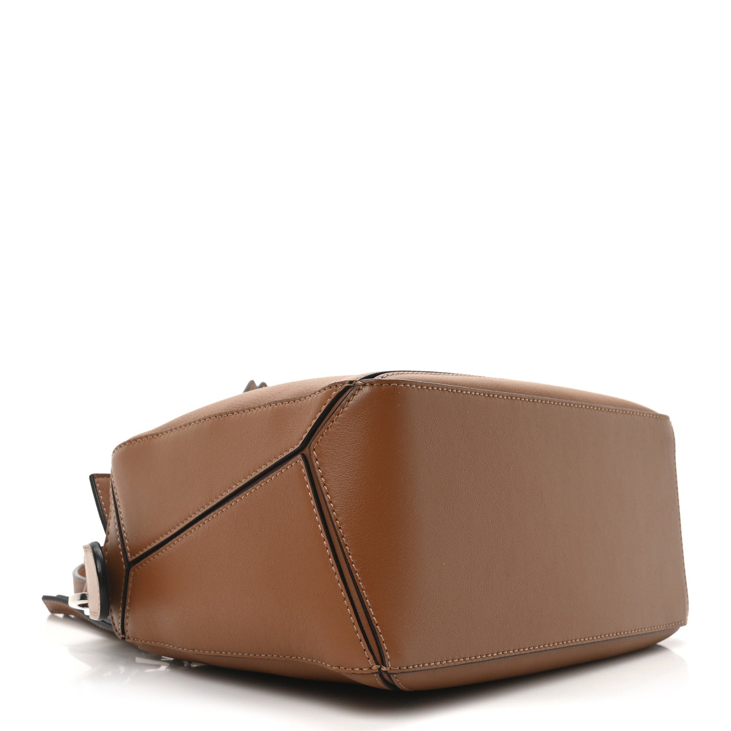 Calfskin Small Puzzle Bag Tan