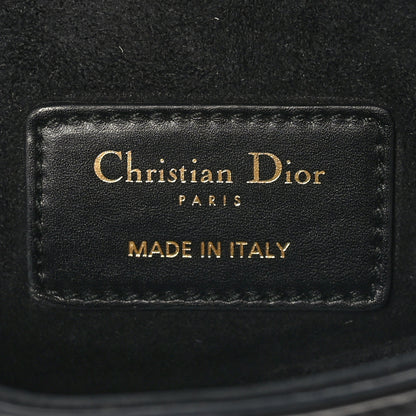 Christian Dior Calfskin Mini Saddle Bag Black 6 of 8